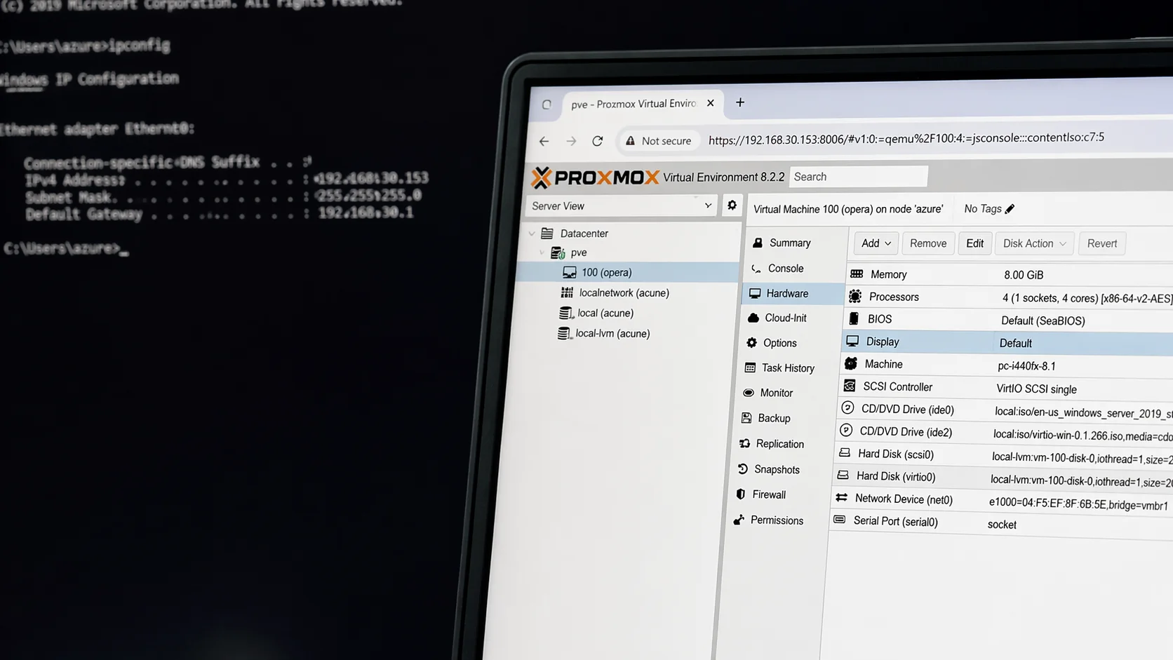 Proxmox-виртуализация: порядок по виртуальным серверам