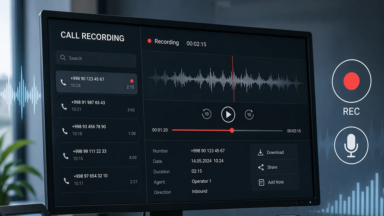 Запись звонков: контроль качества и разбор спорных ситуаций