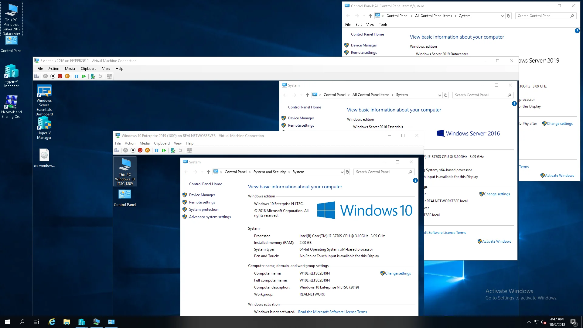 Настройка Windows Server: домен, файлы и офисная система